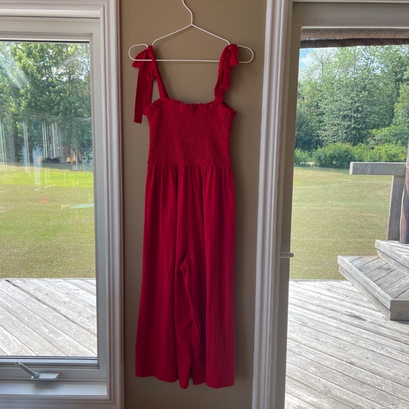 Red Jumpsuit - Size Small - Picture 4 of 4